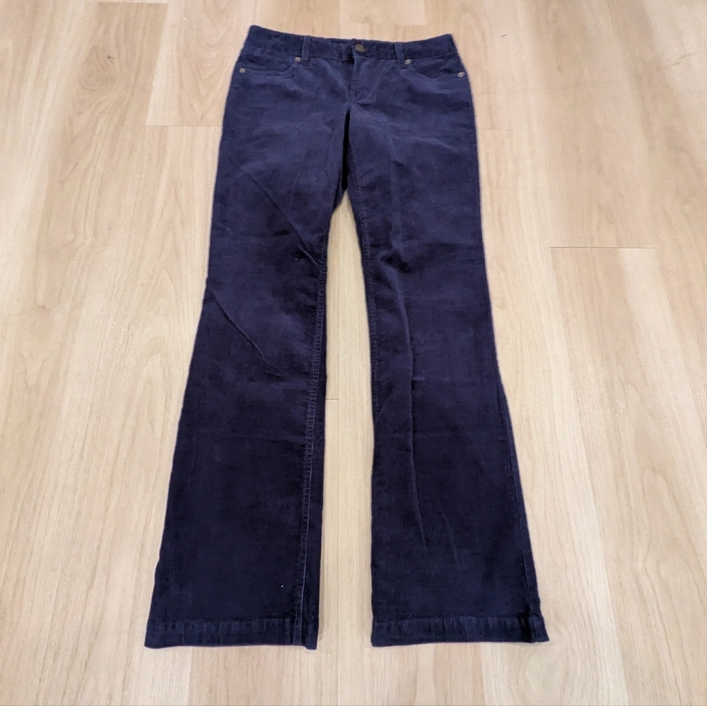 J Crew NWT Blue Corduroy Favorite Fit Pants Size 6R